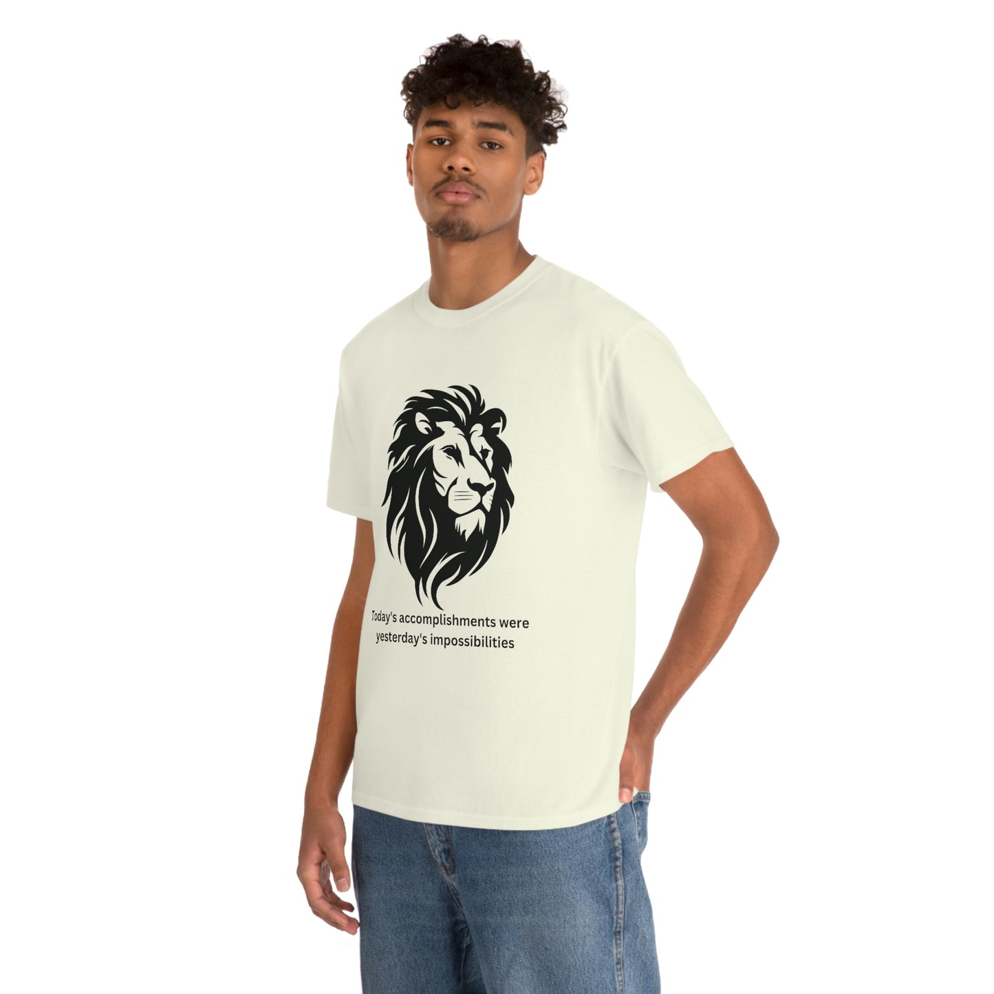 Lion - Today's Accomplishments, Lion - Just Try Me, Lion Face T-shirt, Lion Face T-shirt, Wild African Life, Animal Lover, Animal Face Shirt, Zoo Shirt, Animal Shirt, Lion Shirt