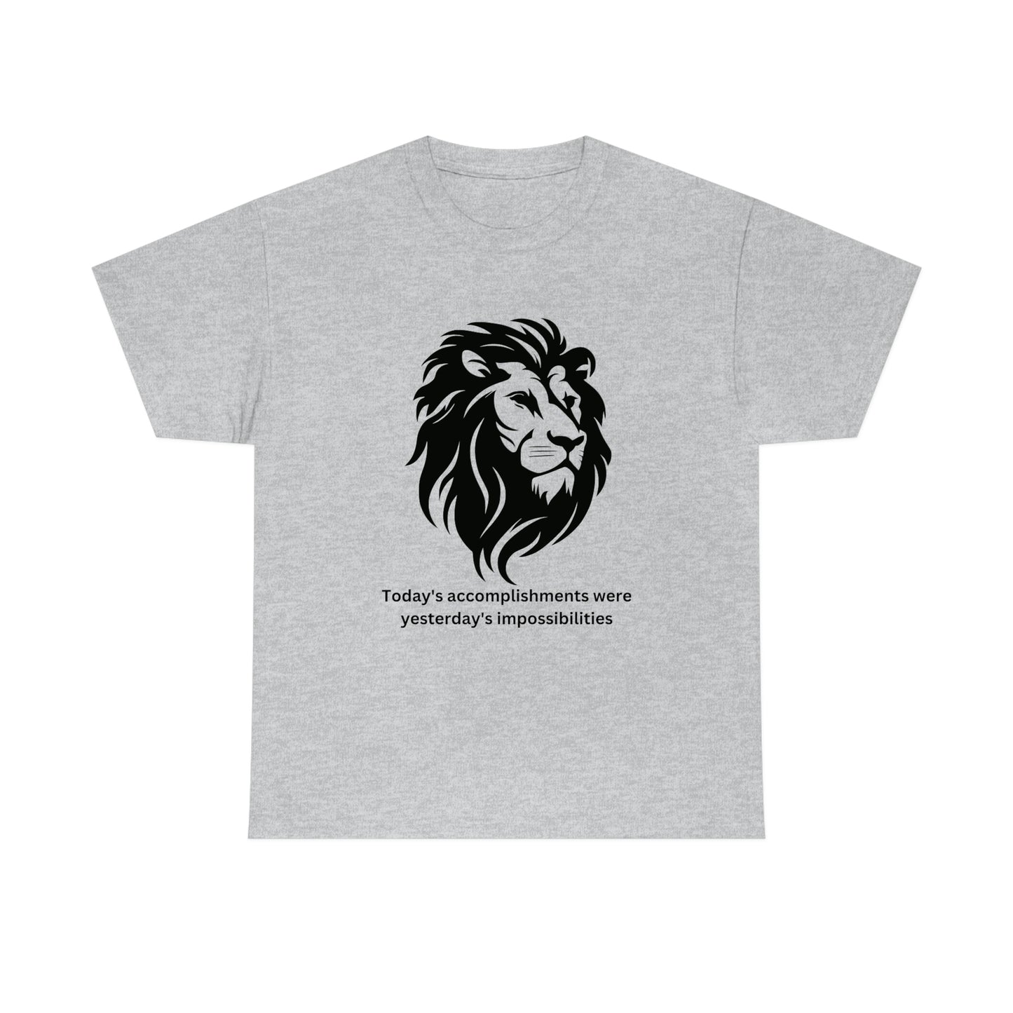 Lion - Today's Accomplishments, Lion - Just Try Me, Lion Face T-shirt, Lion Face T-shirt, Wild African Life, Animal Lover, Animal Face Shirt, Zoo Shirt, Animal Shirt, Lion Shirt