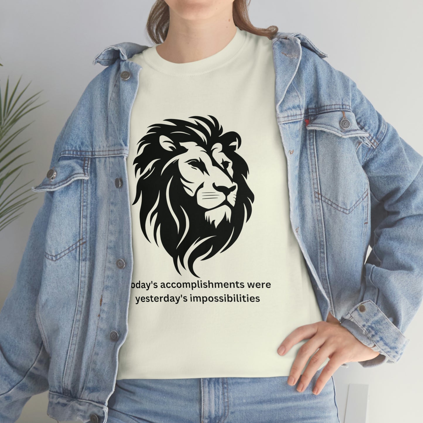 Lion - Today's Accomplishments, Lion - Just Try Me, Lion Face T-shirt, Lion Face T-shirt, Wild African Life, Animal Lover, Animal Face Shirt, Zoo Shirt, Animal Shirt, Lion Shirt