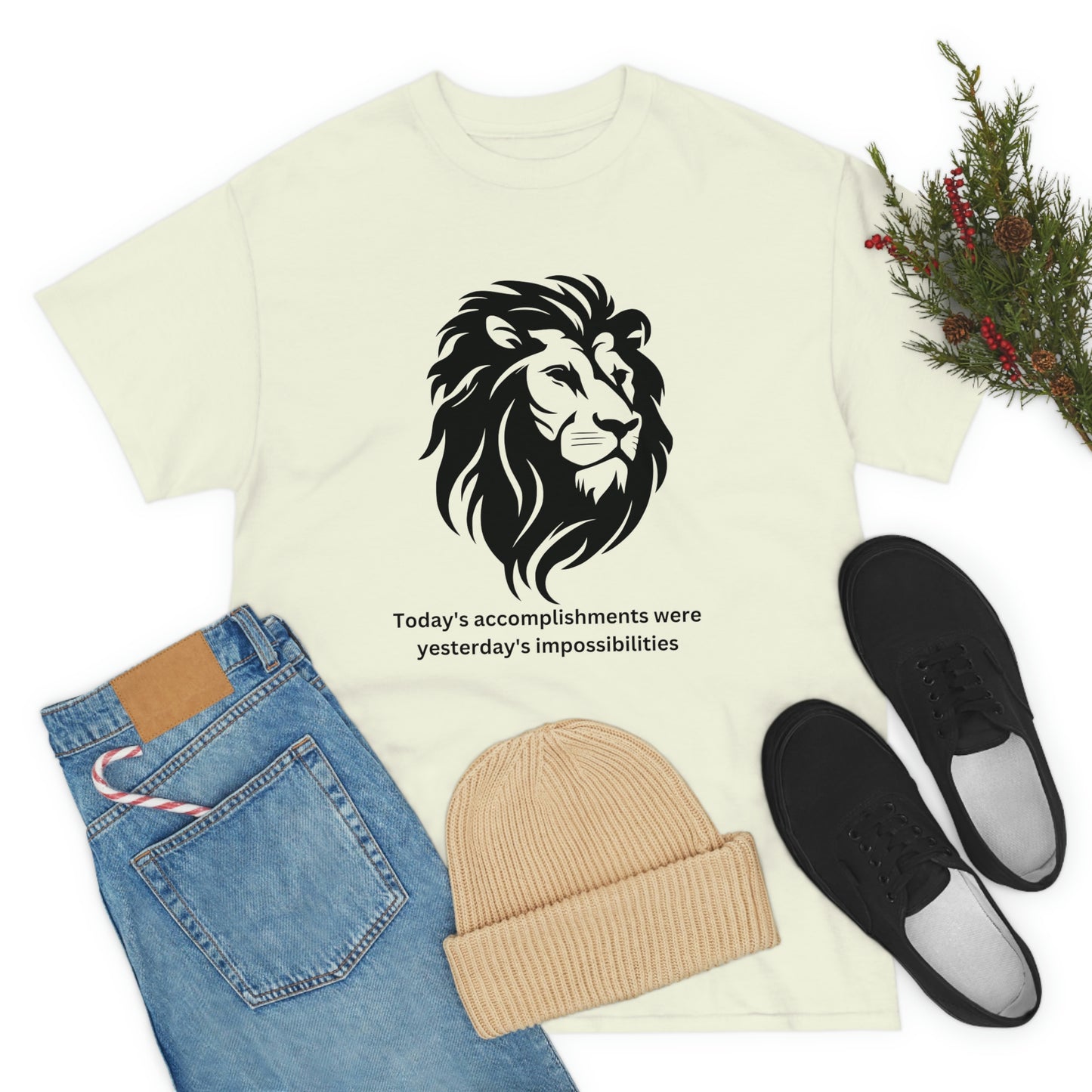 Lion - Today's Accomplishments, Lion - Just Try Me, Lion Face T-shirt, Lion Face T-shirt, Wild African Life, Animal Lover, Animal Face Shirt, Zoo Shirt, Animal Shirt, Lion Shirt