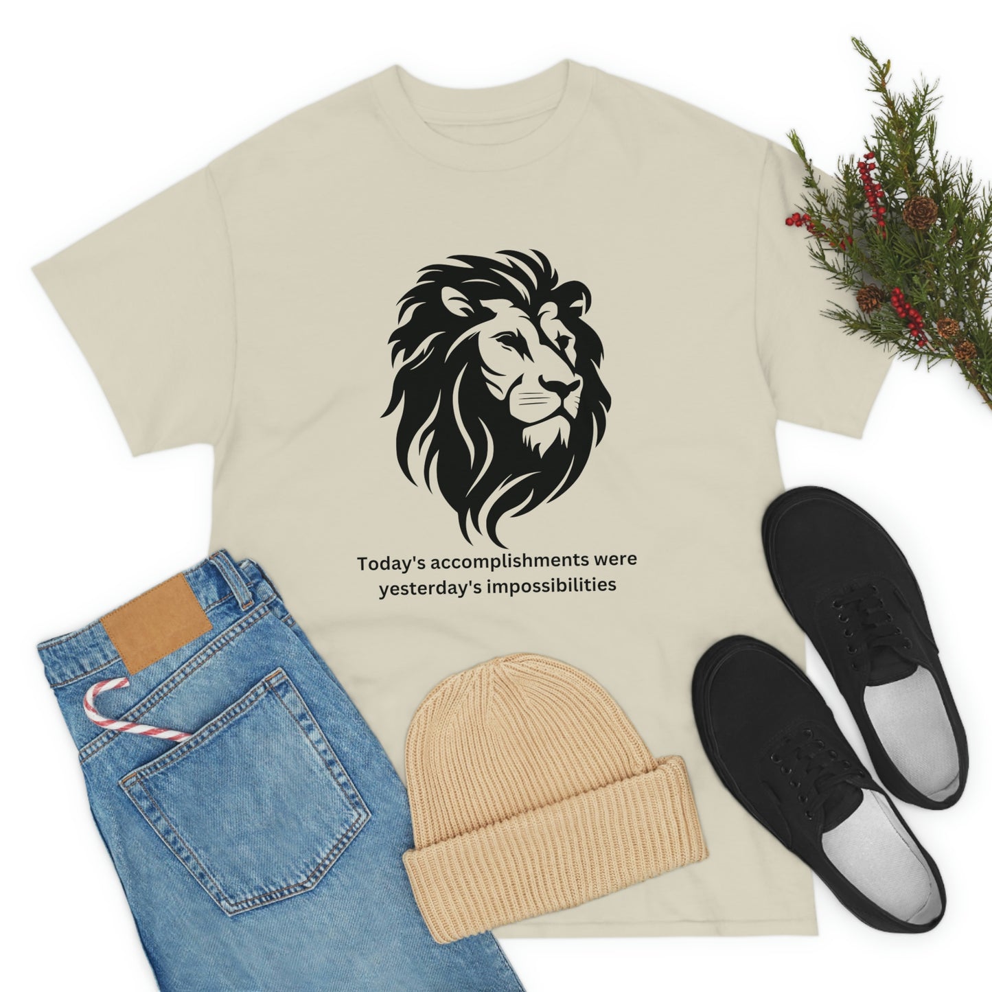 Lion - Today's Accomplishments, Lion - Just Try Me, Lion Face T-shirt, Lion Face T-shirt, Wild African Life, Animal Lover, Animal Face Shirt, Zoo Shirt, Animal Shirt, Lion Shirt