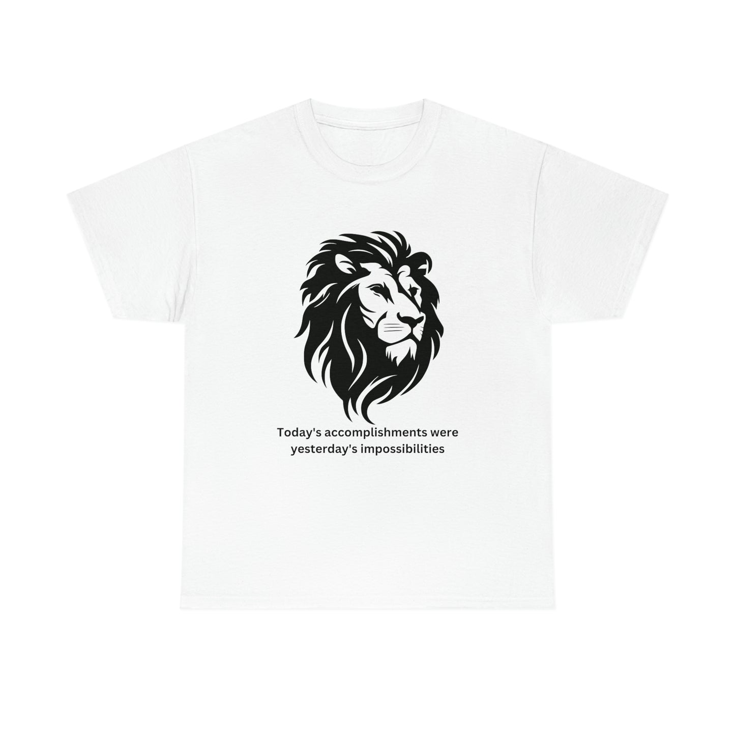 Lion - Today's Accomplishments, Lion - Just Try Me, Lion Face T-shirt, Lion Face T-shirt, Wild African Life, Animal Lover, Animal Face Shirt, Zoo Shirt, Animal Shirt, Lion Shirt