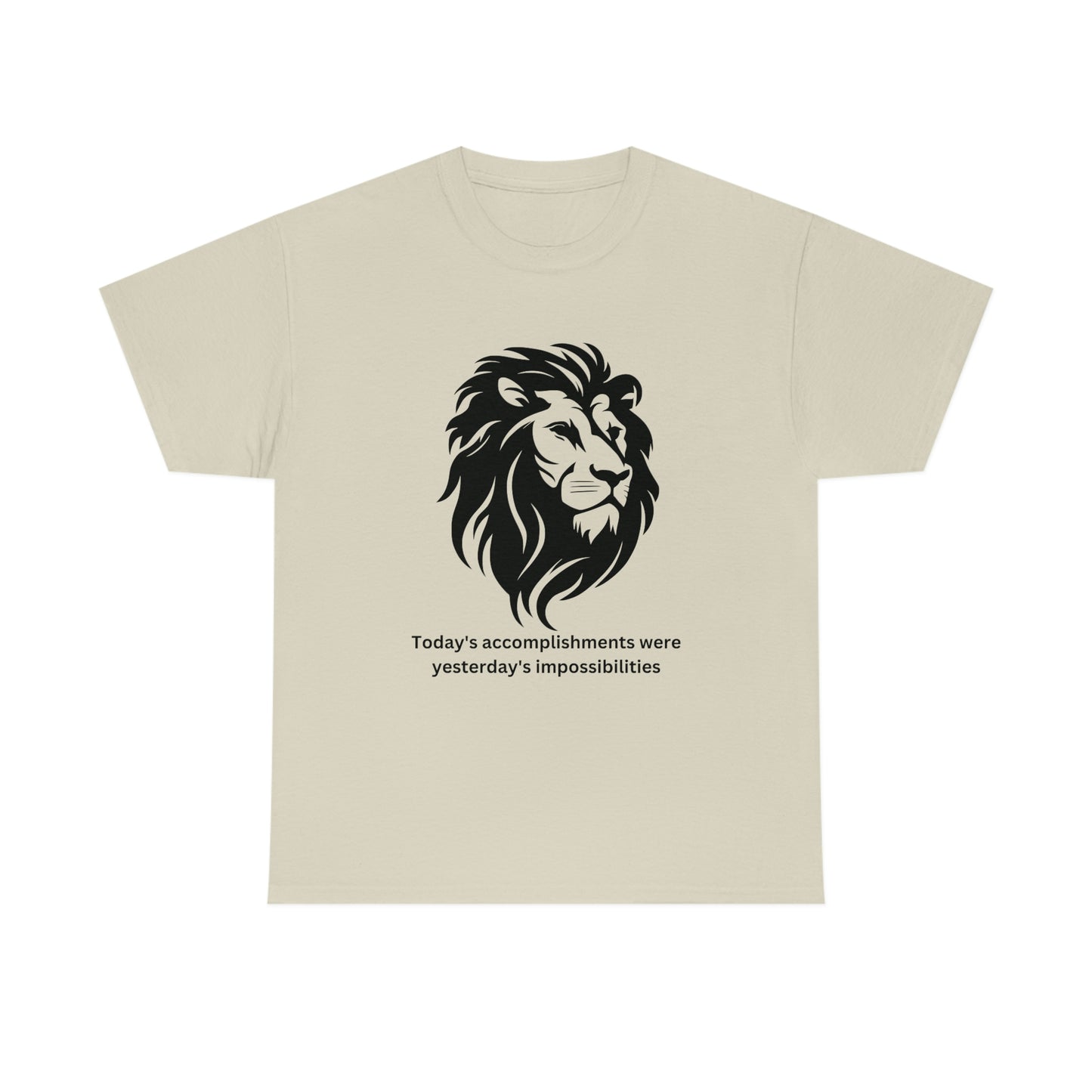 Lion - Today's Accomplishments, Lion - Just Try Me, Lion Face T-shirt, Lion Face T-shirt, Wild African Life, Animal Lover, Animal Face Shirt, Zoo Shirt, Animal Shirt, Lion Shirt