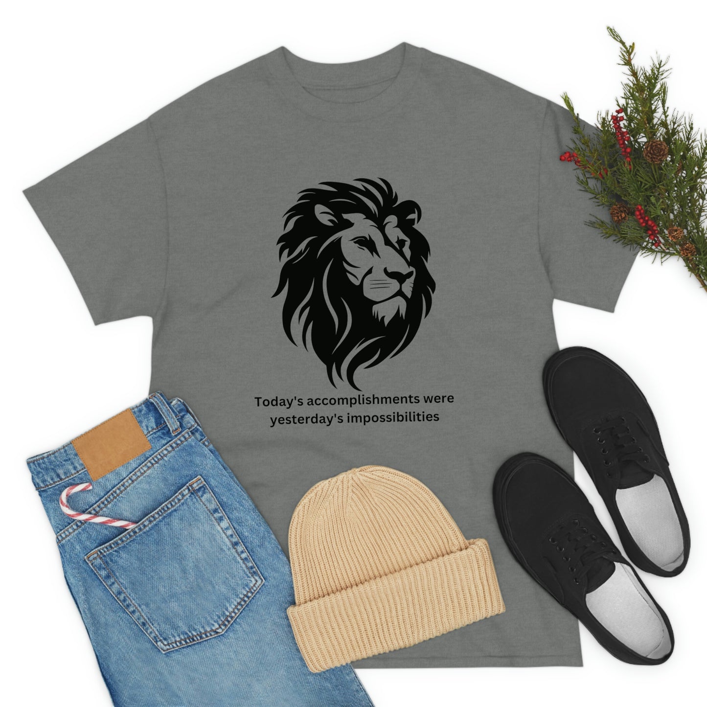 Lion - Today's Accomplishments, Lion - Just Try Me, Lion Face T-shirt, Lion Face T-shirt, Wild African Life, Animal Lover, Animal Face Shirt, Zoo Shirt, Animal Shirt, Lion Shirt