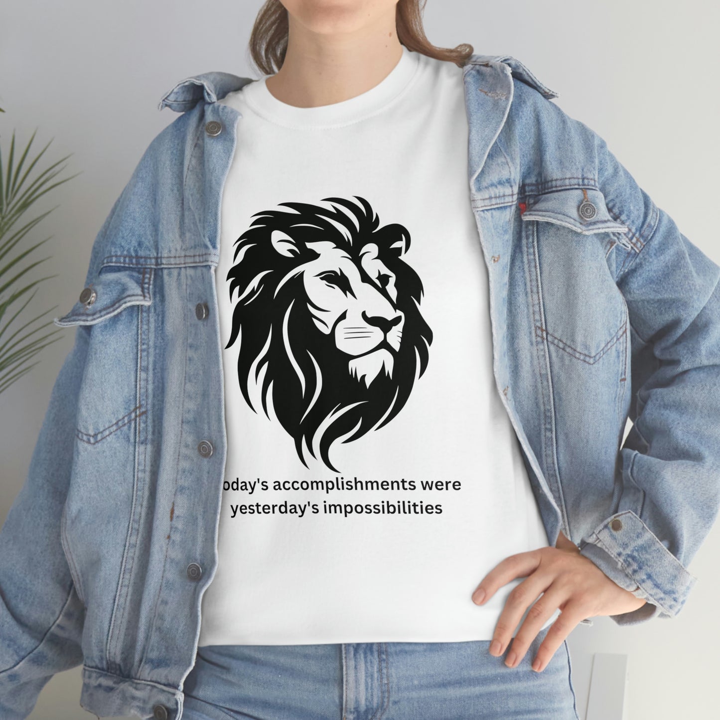 Lion - Today's Accomplishments, Lion - Just Try Me, Lion Face T-shirt, Lion Face T-shirt, Wild African Life, Animal Lover, Animal Face Shirt, Zoo Shirt, Animal Shirt, Lion Shirt